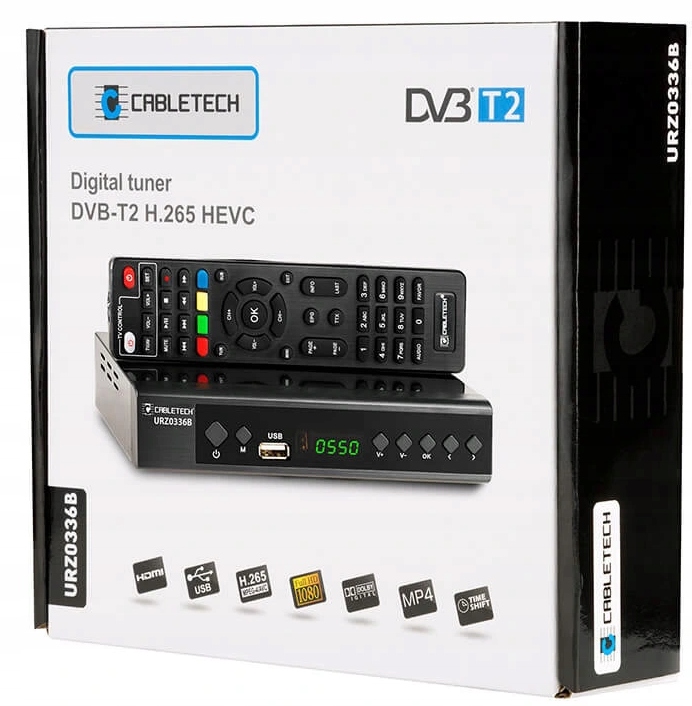 Tuner Dekoder Tv Dvb-T2 H.265 Hevc Pvr Cabletech