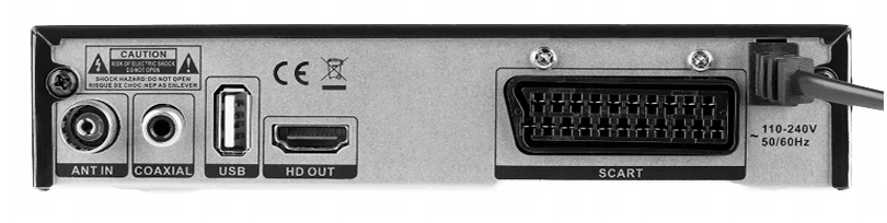 Tuner Dekoder Tv Dvb-T2 H.265 Hevc Pvr Cabletech