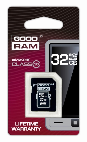 32Gb Karta Microsd Goodram Micro Class 10 Sdhc +Ad