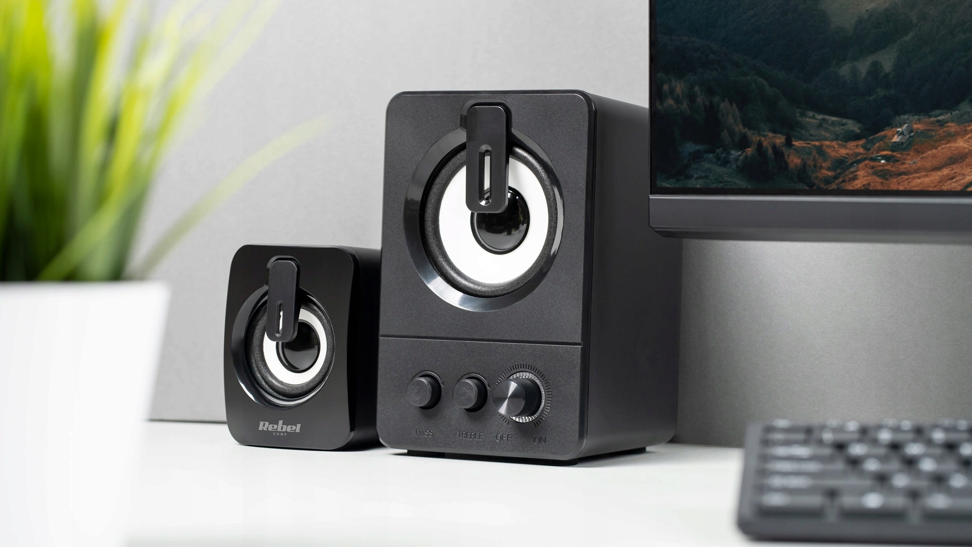 Głośniki Komputerowe 2.1 Do Pc Komputera Laptopa