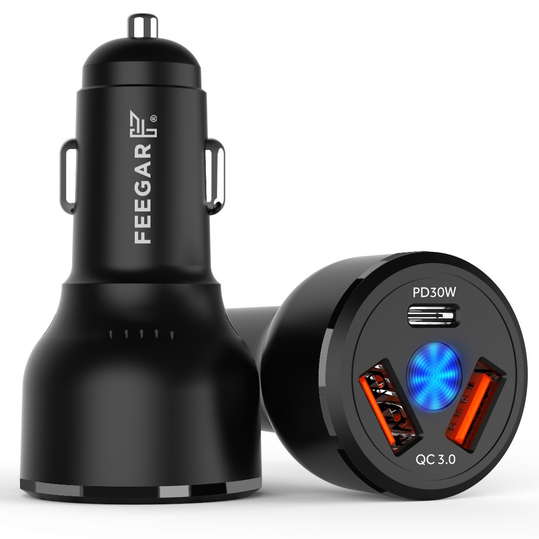 Feegar Ładowarka Samochodowa Usb 66W Iphone Huawei