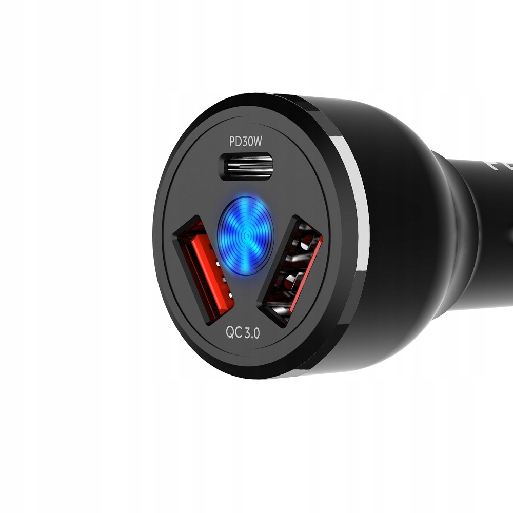 Feegar Ładowarka Samochodowa Usb 66W Iphone Huawei