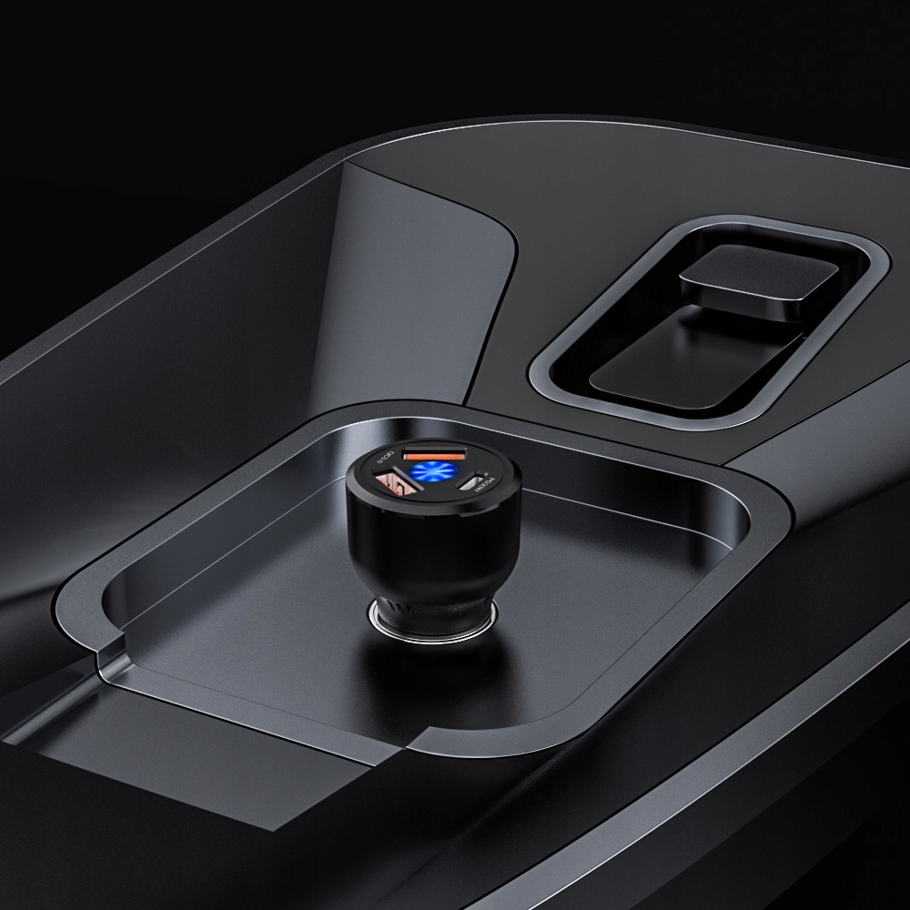 Feegar Ładowarka Samochodowa Usb 66W Iphone Huawei