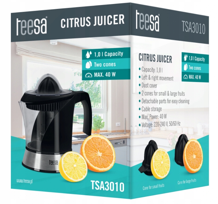 Wyciskarka Do Cytrusów Teesa Elektryczna Mocna