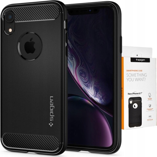 Spigen Rugged Armor - Etui Gumowe Do Iphone Xr
