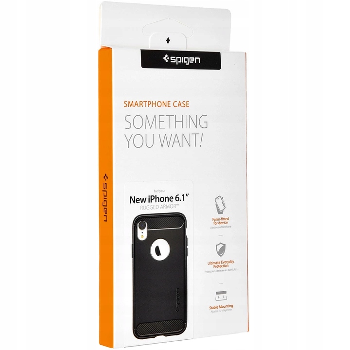 Spigen Rugged Armor - Etui Gumowe Do Iphone Xr