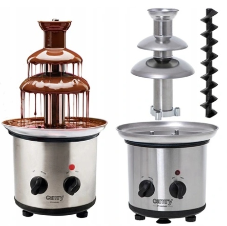 Fontanna Czekoladowa 3 Poziomy 320W Inox Camry