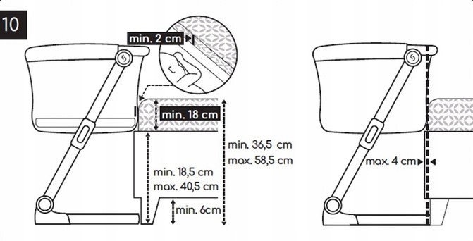 Skiddou Łóżeczko Dostawne Natt Nomadic Wood