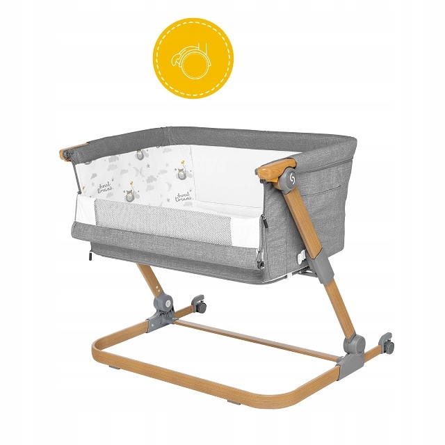 Skiddou Łóżeczko Dostawne Natt Nomadic Wood