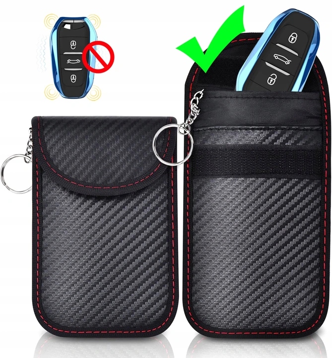 2X Etui Pokrowiec Futerał Klucze Ochrona Keyless