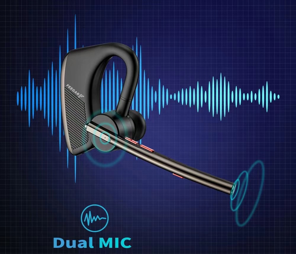 Słuchawka Bluetooth 5.2 Feegar Bond Se 24H Cvc Dsp