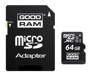 Karta Pamięci Goodram 64Gb Class 10 Micro Sdxc Uhs