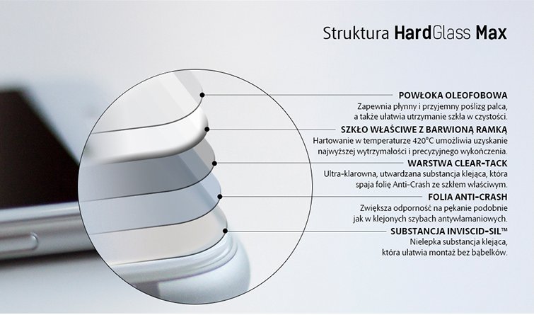 3Mk Hardglass Max 3D Szkło Do Iphone 7/8 Plus