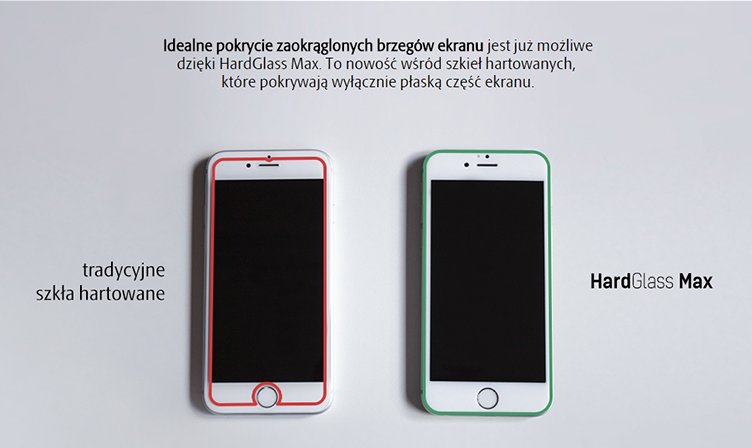 3Mk Hardglass Max 3D Szkło Do Iphone 7/8 Plus