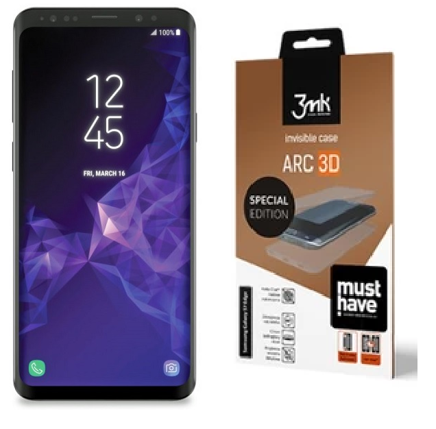 Folia 3Mk Arc 3D Do Samsung Galaxy S9