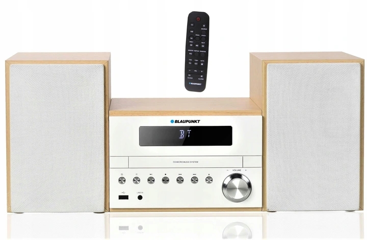 Wieża Stereo Blaupunkt Ms45Bt Bt Mp3 Usb Pilot Cd