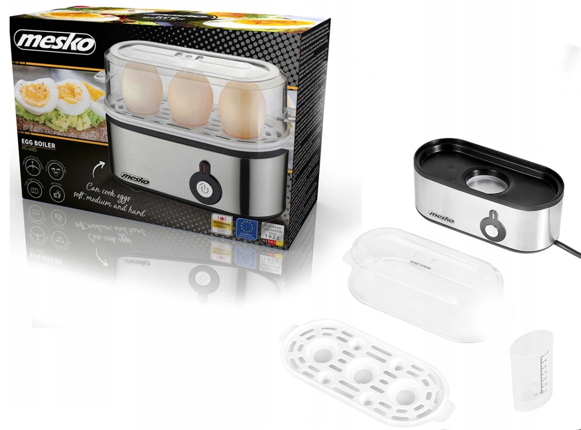 Jajowar Do Gotowania Do 3 Jajek Automat 350W Mesko