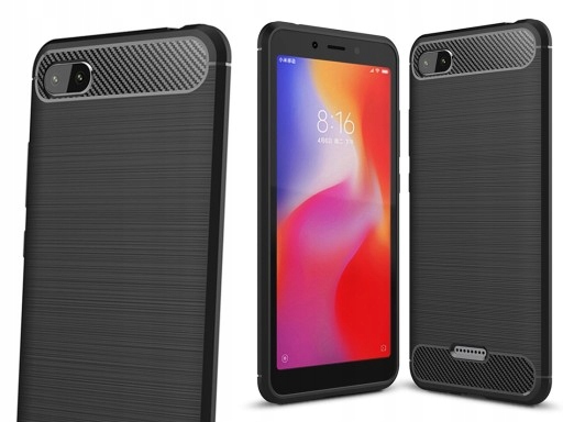 Tpucarbon - Etui Case - Xiaomi Redmi 6A + Szkło