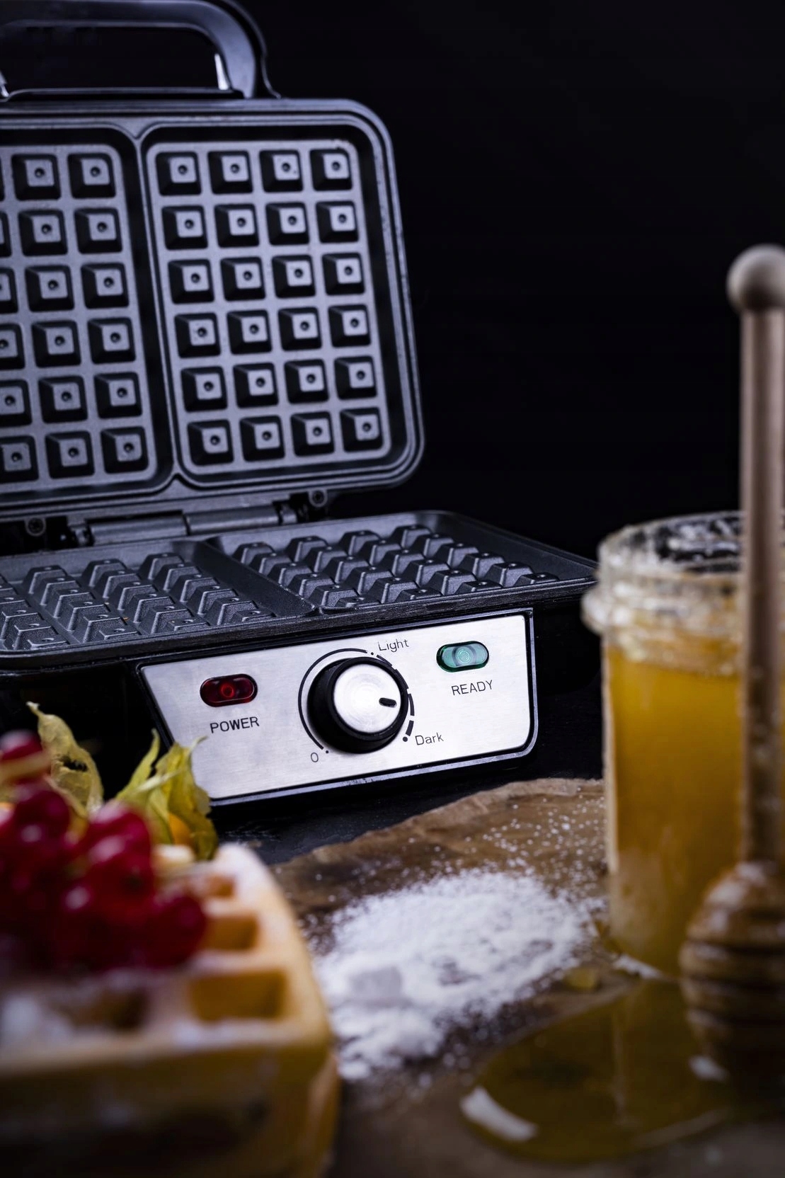 Gofrownica 2 Chrupiące Gofry 1600W Camry Cr 3046