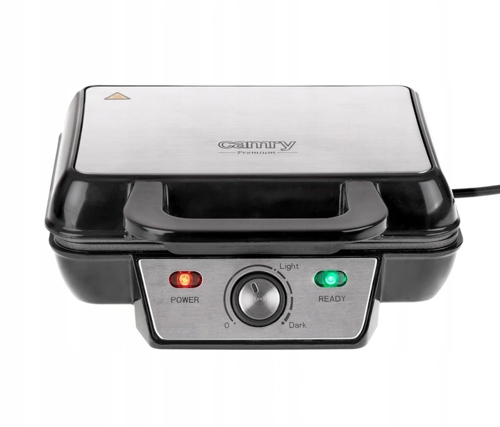 Gofrownica 2 Chrupiące Gofry 1600W Camry Cr 3046