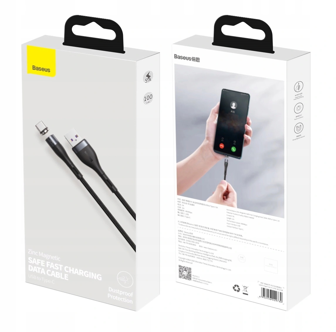 Baseus Kabel Type-C Do Samsung Xiaomi Huawei 5A