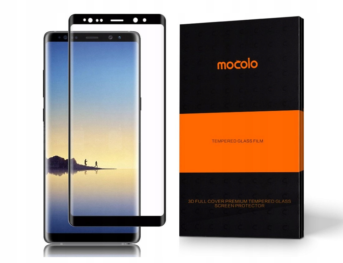 Tg+3D - Szkło Hartowane Pełne Do Galaxy Note 8