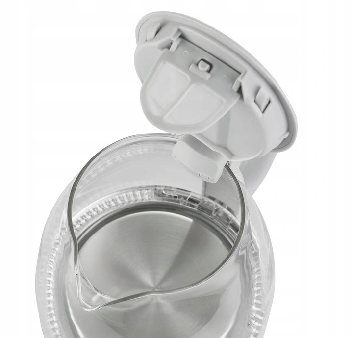 Szklany Czajnik 1L 1100W Adler Ad1283 Szary