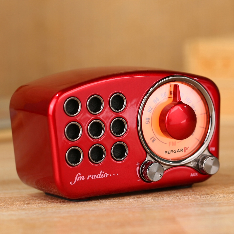 Radio Kuchenne Feegar Retro Bluetooth Przenośne Fm