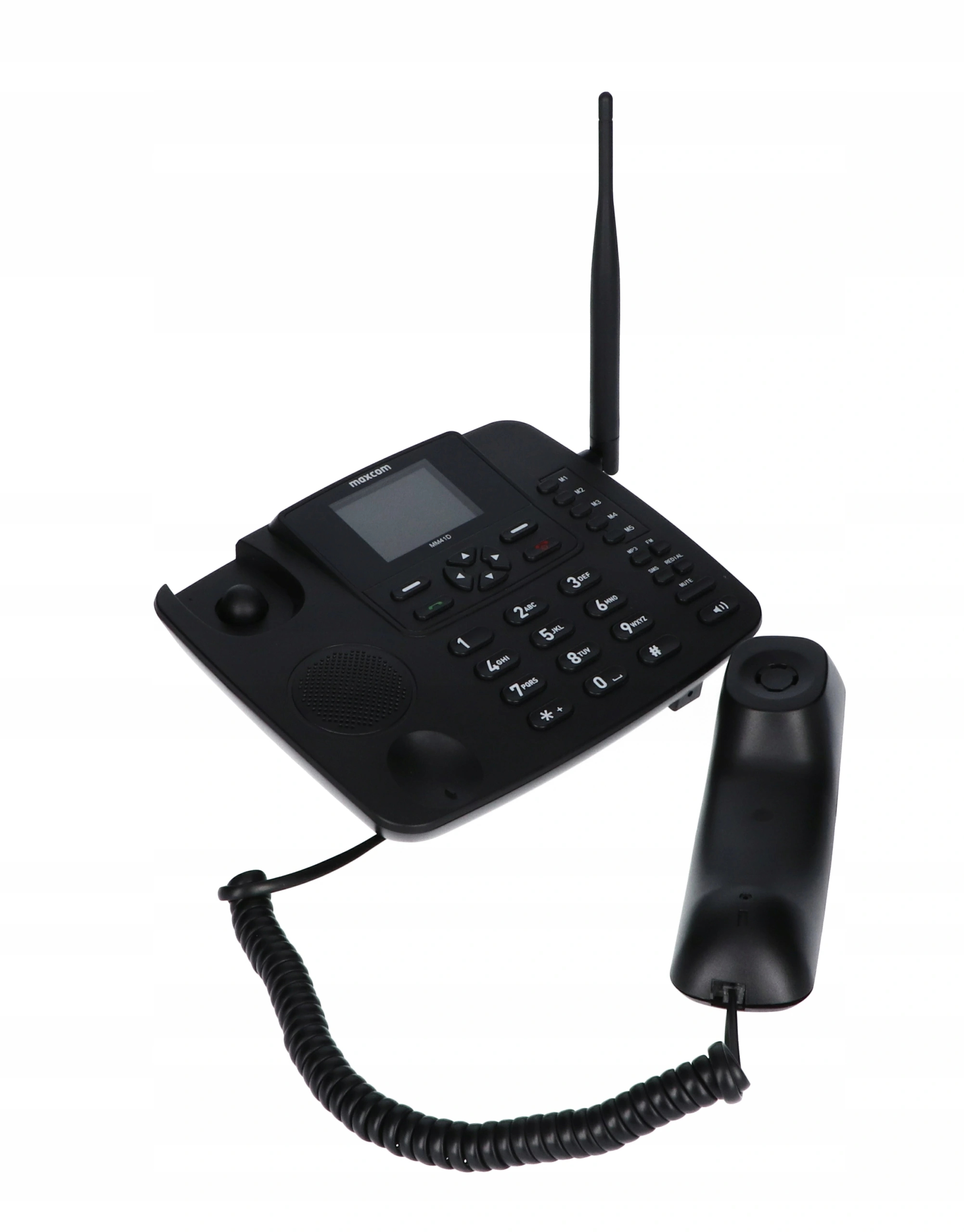 Telefon Stacjonarny Maxcom Mm41D Biurkowy Sim