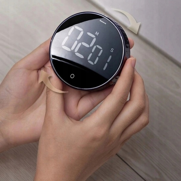 Baseus Stoper Minutnik Timer Cyfrowy Magnetyczny