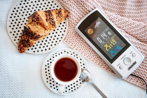 Stacja Pogodowa Cyfrowa Termometr Lcd + Czujnik