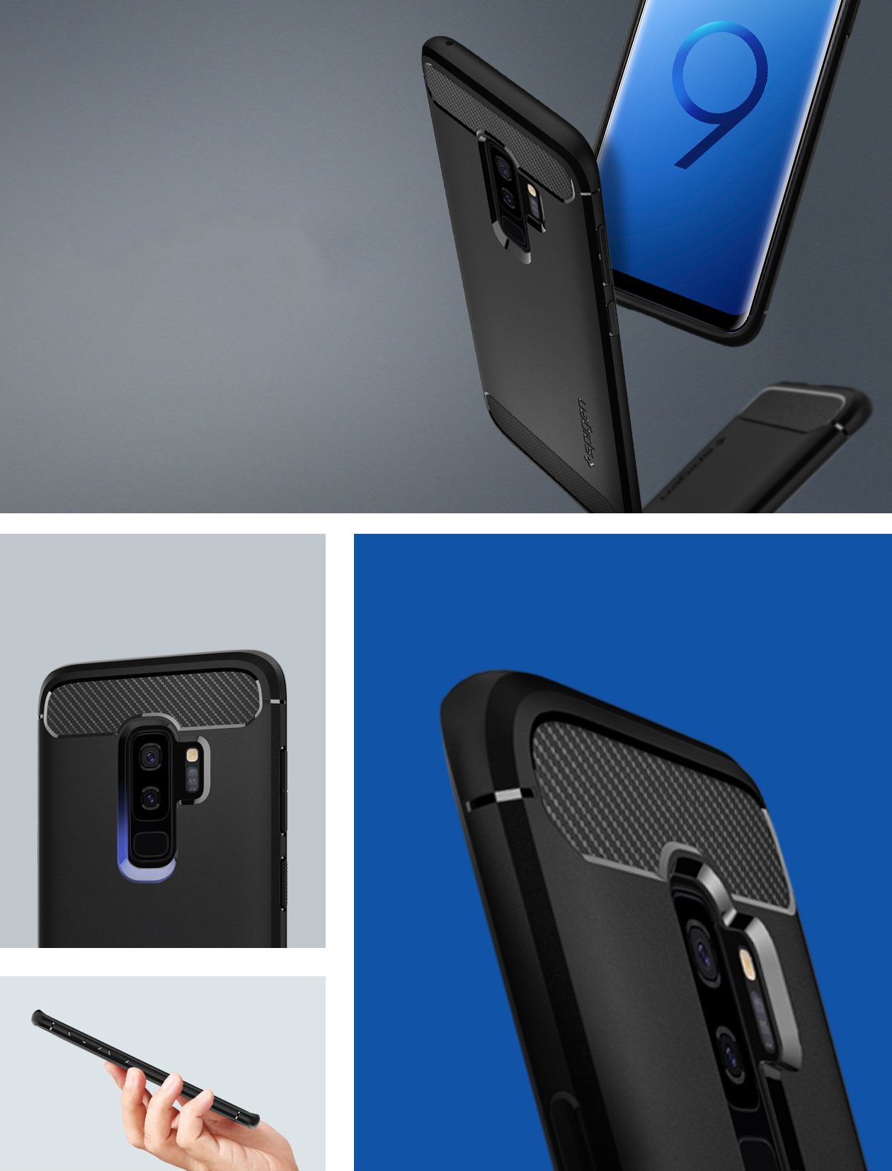Spigen Rugged Armor Etui Obudowa Do Galaxy S9