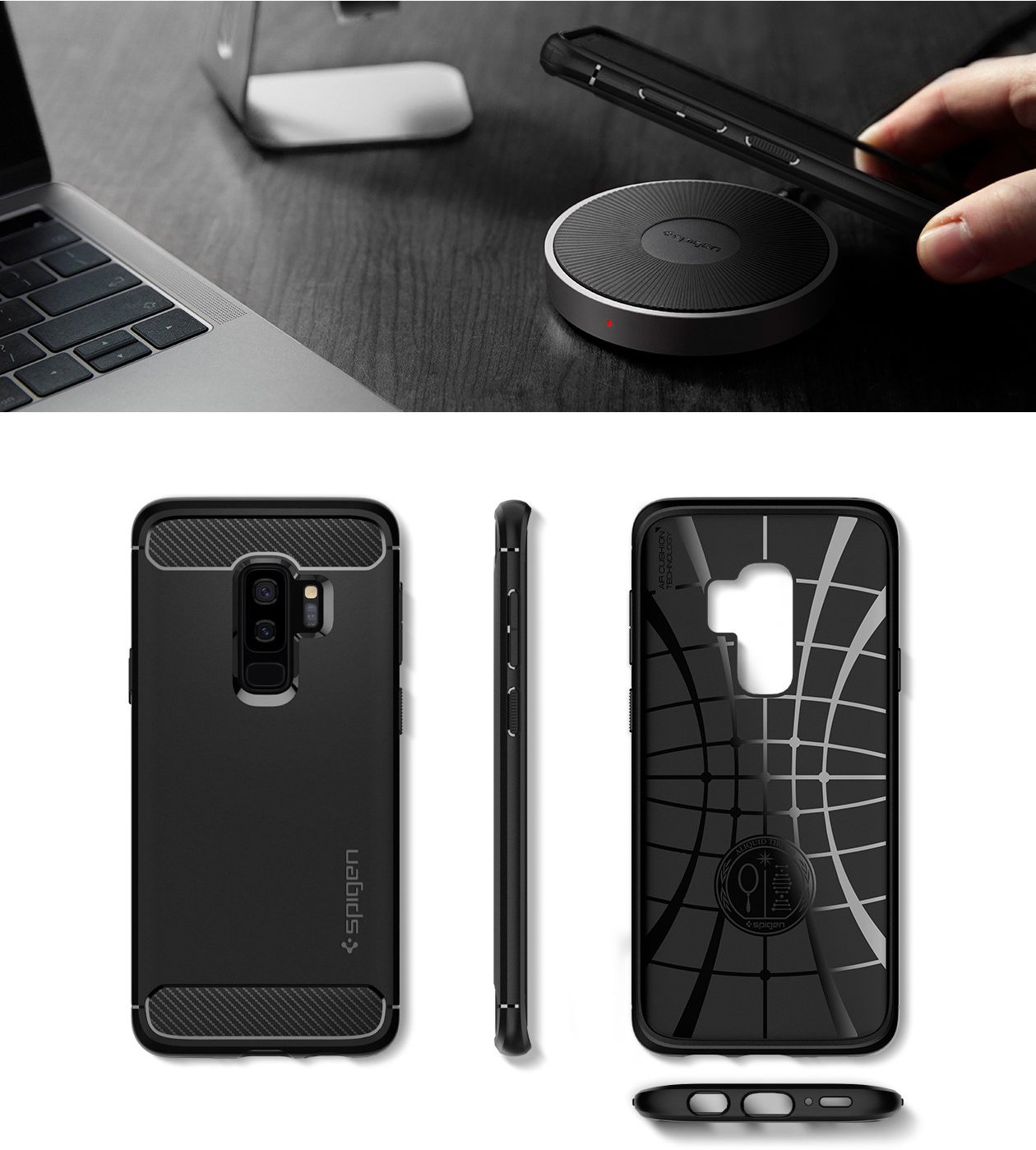 Spigen Rugged Armor Etui Obudowa Do Galaxy S9