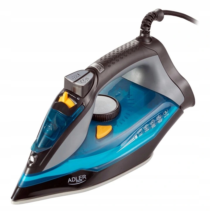 Mocne Żelazko Parowe Stopa Ceramiczna 3000W 9W1