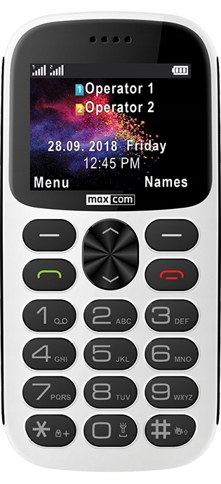 Maxcom Mm471 Stancjonarny Telefon Komórkowy Senior