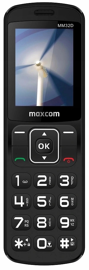 Telefon Stacjonarny Maxcom Mm32D Na Sim Biurkowy