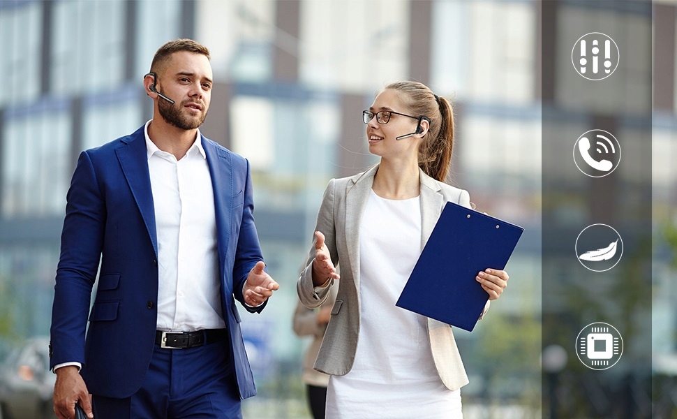 Feegar Bond Pro Słuchawka Bluetooth 5.1 Hd 16H Cvc