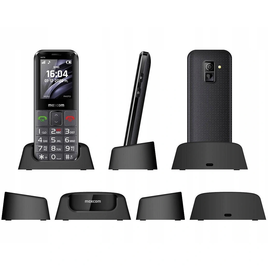 Telefon Maxcom Comfort Mm730 32 Mb Czarny