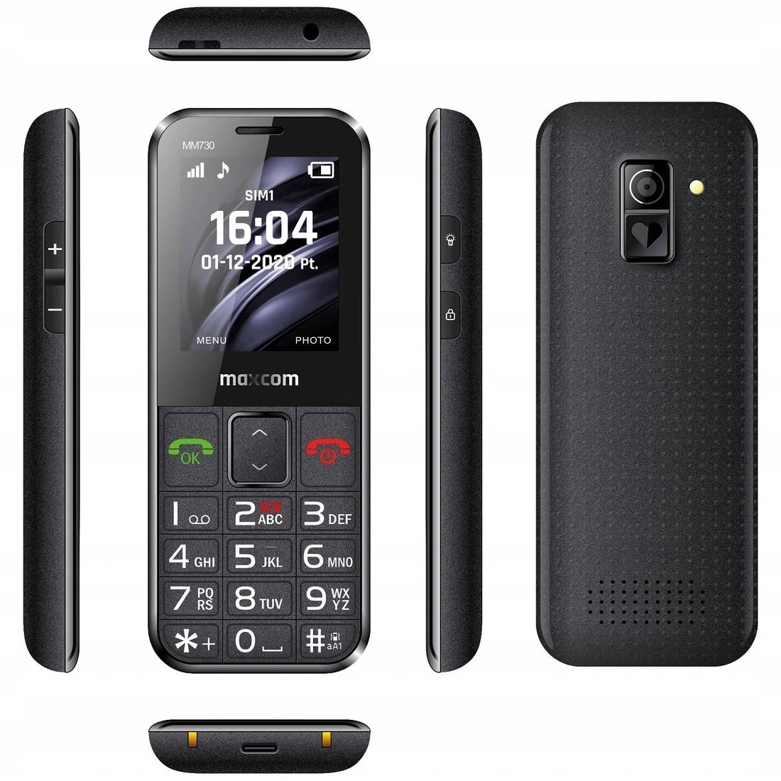 Telefon Maxcom Comfort Mm730 32 Mb Czarny