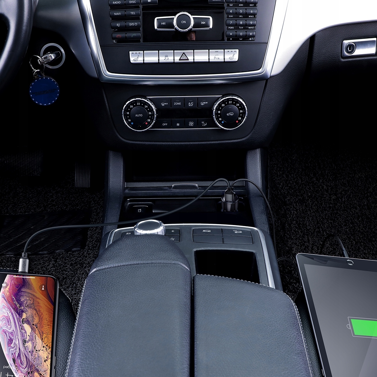 Baseus Szybka Ładowarka Samochodowa 2Xusb Qc3.0 6A