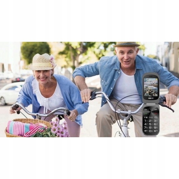 Telefon Z Klapką Maxcom Mm825 Czarny
