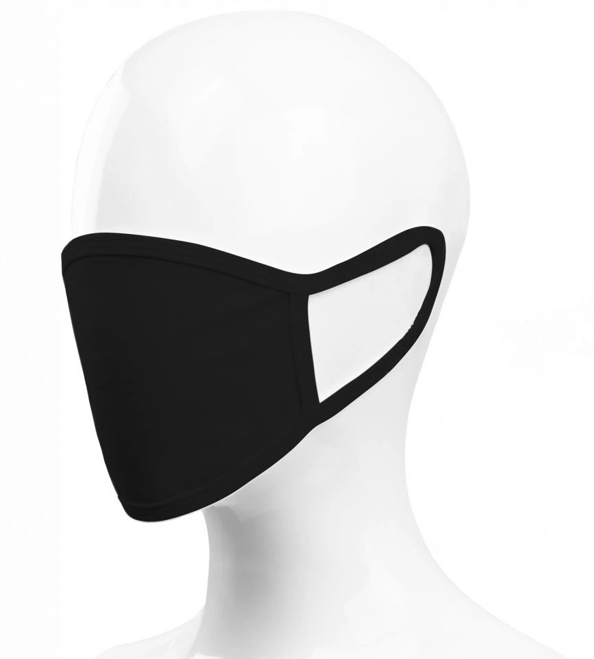 Maska Na Twarz - Maseczka - Bawełna + Elastan