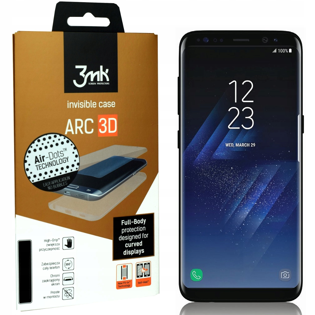3Mk Arc 3D Do Samsung Galaxy S8+ Cały Ekran+Tył