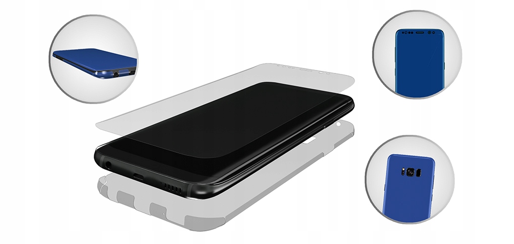 3Mk Arc 3D Do Samsung Galaxy S8+ Cały Ekran+Tył