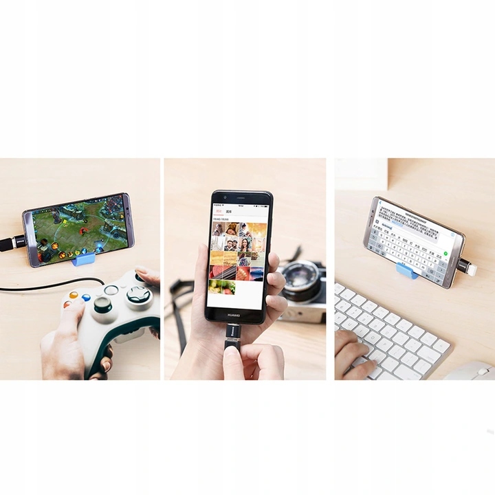 Baseus Adapter Przejściówka Usb-A Do Usb-C Otg