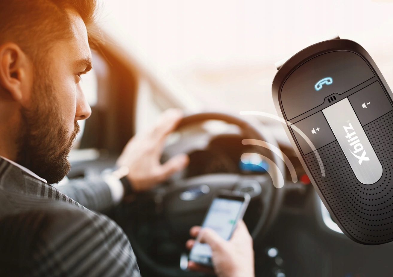 Xblitz X700 Zestaw Głośnomówiący Bluetooth Do Auta