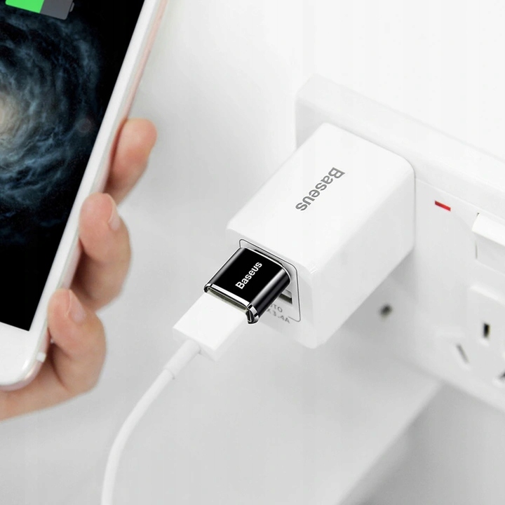 Baseus Adapter Przejściówka Usb-A Do Usb-C Otg