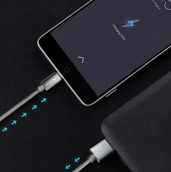 Kabel Rock Ładowarka Usb-C Huawei Mate 10 20 Lite
