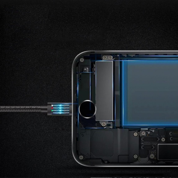 Oryginalny Kabel Rock Usb Do Iphone 5 Se 6S 7 8 X