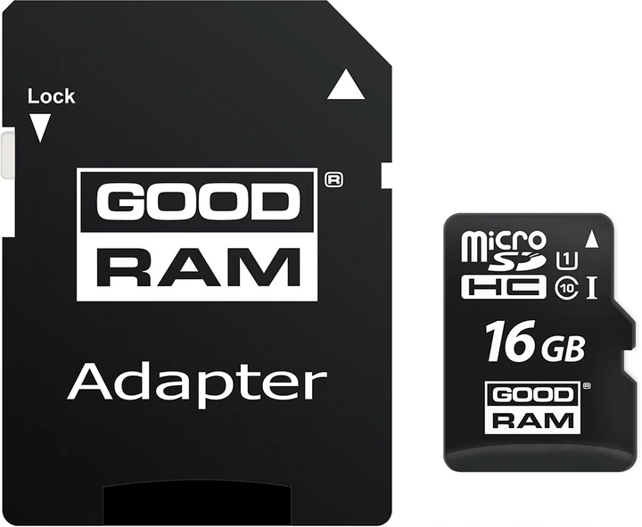 Karta Pamięci 16Gb Microsdhc Goodram Cl10 Uhs 1